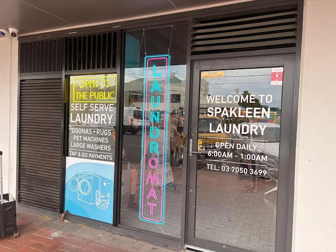 Spakleen self serve laundromat in Werribee Melbourne